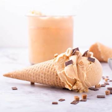 Salted Dulce de Leche Ice Cream