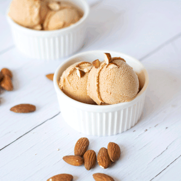 Easy Nut-Spread Ice Cream
