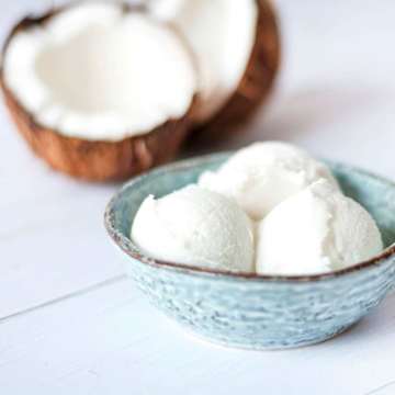 Dairy-Free Vanilla Coconut Ice Cream