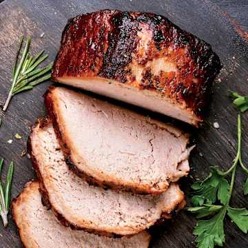 Pork Tenderloin with Au Gratin Potatoes