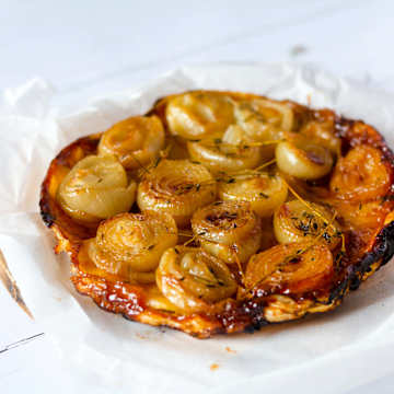 Caramelised Onion Tarte Tatin