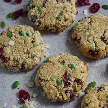 Muesli Breakfast Cookies