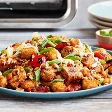 Kung Pao Chicken Totchos