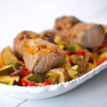 Italian Pork Loin & Roasted Vegetables