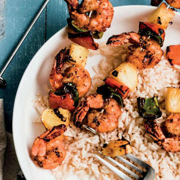 Blackened Shrimp Skewers
