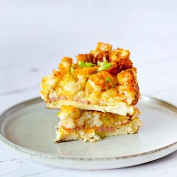 Sausage & Hash Brown Omelette