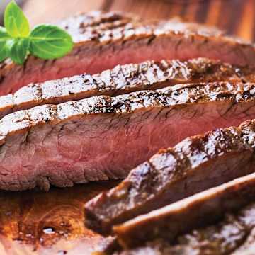 Soy Garlic Marinated Flank Steak