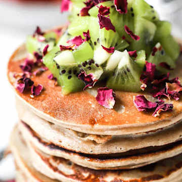 Sweet Cinnamon Buckwheat Pancakes