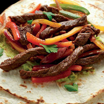 Griddled Beef Fajitas