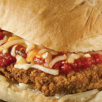 Griddled Chicken Parmesan Grinders