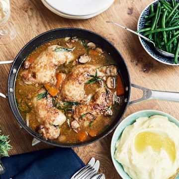 Coq Au Vin Blanc