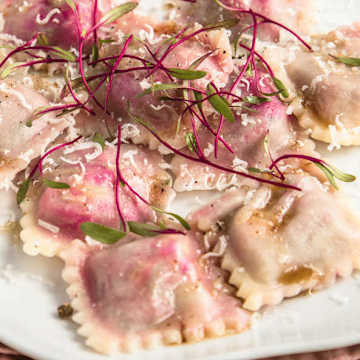 Beetroot Ravioli
