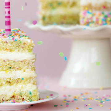Funfetti Cake with Vanilla Frosting