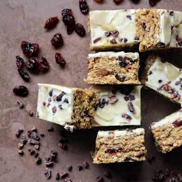 White Chocolate & Cranberry Bites