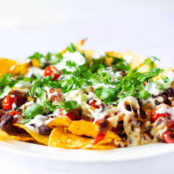 Loaded Veggie Nachos