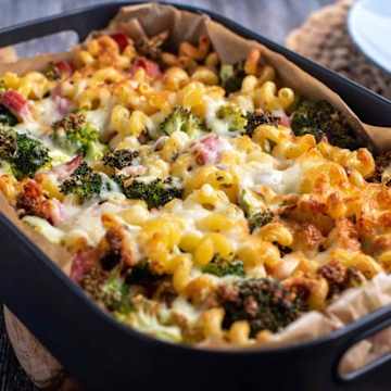 Ham & Broccoli Pasta Bake