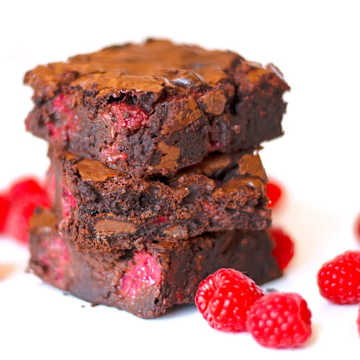 Raspberry Chocolate Brownies