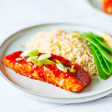 Sriracha Glazed Salmon