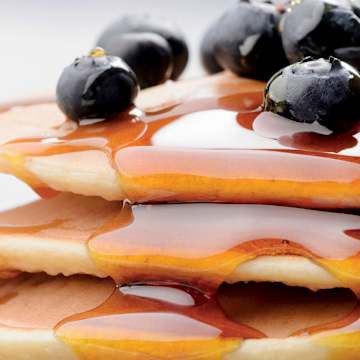 Giant Blueberry Pancake