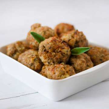 Sausage, Sage & Onion Stuffing Balls