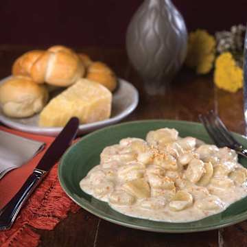 Baked Gnocchi with Lemon, Sage & Parmesan