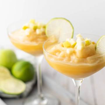 Caramelized Apple & Vanilla Tea Slushie
