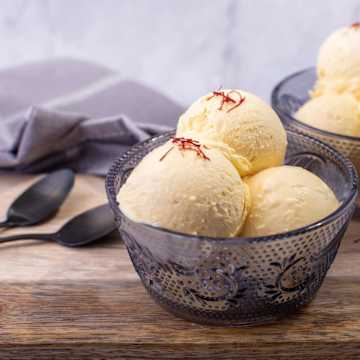 Cardamom & Saffron Ice Cream