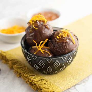 Chocolate & Orange Marmalade Sorbet