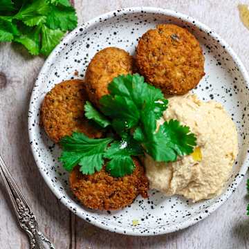 Chickpea & Broadbean Falafels