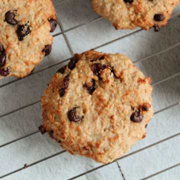 5 Ingredient Oat Breakfast Cookies