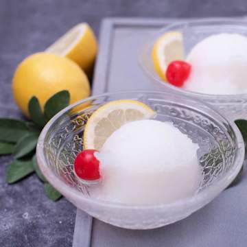 Elderflower Collins Sorbet