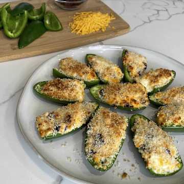 Cranberry Cheddar Jalapeno Poppers