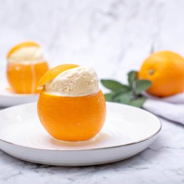 Orange Ice Cream