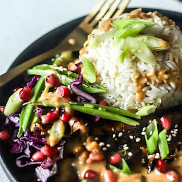 Teriyaki Glazed Aubergine