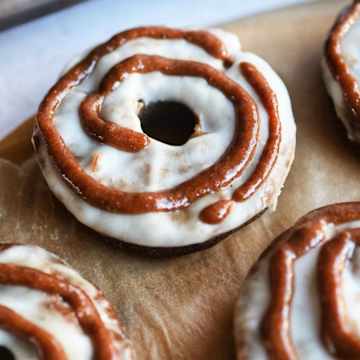 Cinnamon Roll Donuts