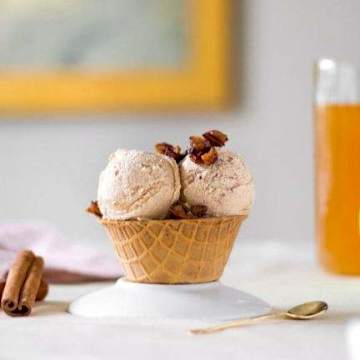 Mulled Apple Cider Ice Cream