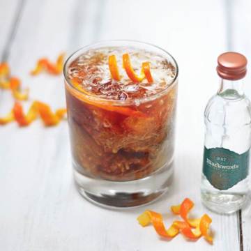 Spiced Orange & Coldbrew Gin Cocktail