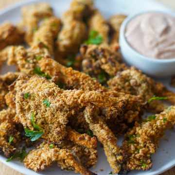 Vegan Oyster Mushroom Chick'n