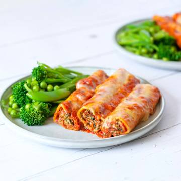 Spinach and Ricotta Cannelloni
