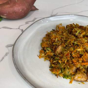 Sweet Potato, Brussel Sprouts, Sage and Sausage Hash