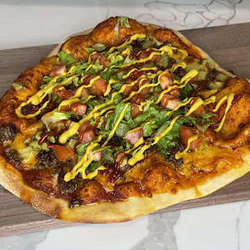 Hamburger Pizza