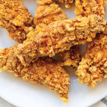 Chicken Tenders and Broccoli with Boxed Mac & Cheese