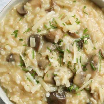 Mushroom Risotto