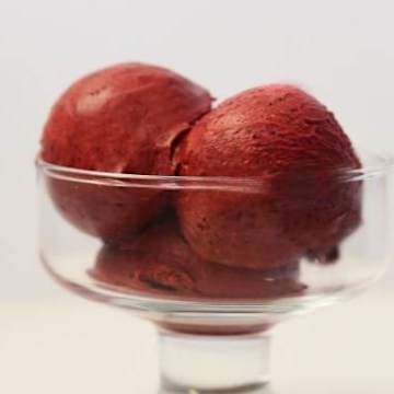 Lemon Blueberry Sorbet