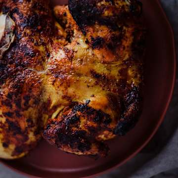 Cajun Spatchcock Chicken