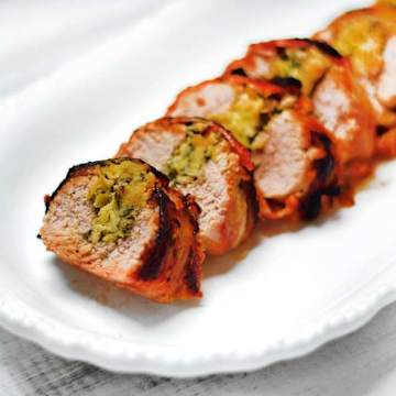 Apple & Sage Stuffed Pork Tenderloin
