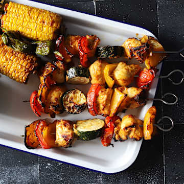 Buttermilk Chicken Skewers