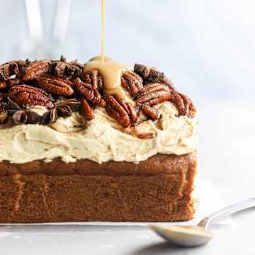 Cinnamon Pecan Loaf Cake