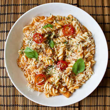 Slow Cooked Roasted Tomato Pasta