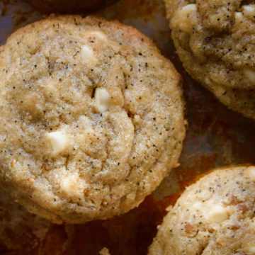 Chai & White Chocolate Cookies